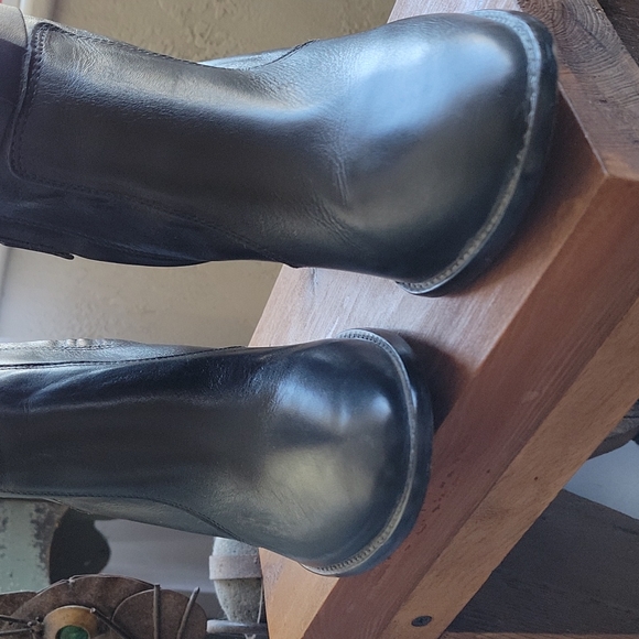 Madewell Black Leather Boots - Picture 6 of 12